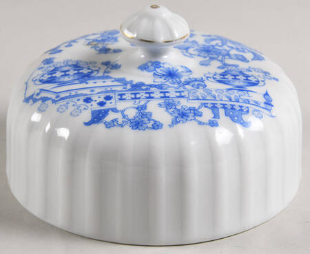 China Blau Lid for Round Butter