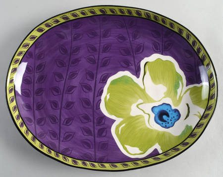 Happiness 14" Oval Serving Platter