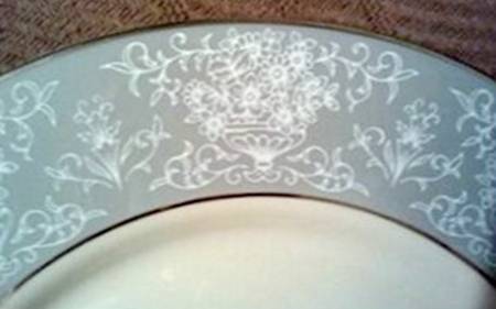 Champagne Lace Blue by Karilon