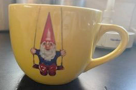 Gnomes Flat Cup
