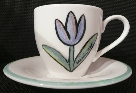 KTA3 Flat Cup & Saucer Set