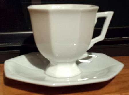 KAI78 Footed Cup & Saucer Set
