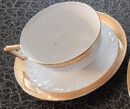 KNO1130 Flat Cup & Saucer Set