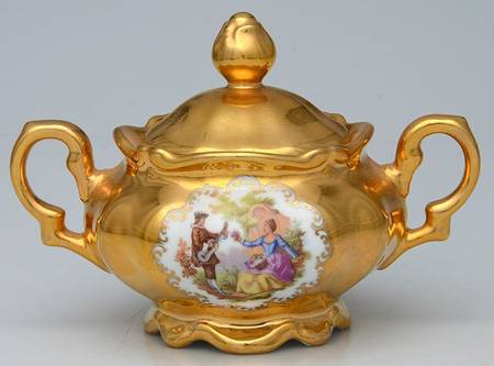 KRO34 Sugar Bowl & Lid