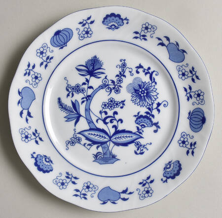 Blo1 (Swirled) Salad Plate