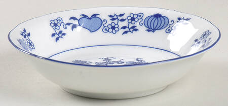 Blo1 (Swirled) Fruit/Dessert (Sauce) Bowl