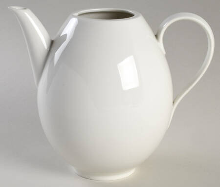 Urbino White Coffee Pot No Lid