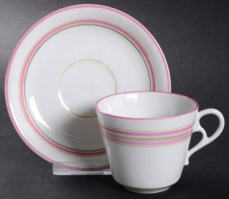 3478 Flat Cup & Saucer Set