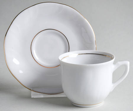 KRA2 Flat Demitasse Cup & Saucer Set