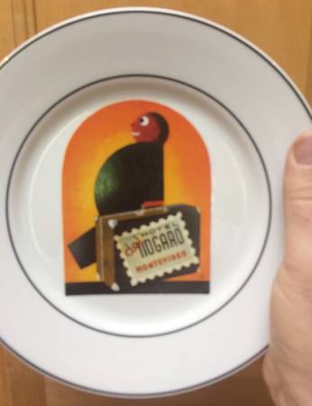Les Plus Beaux Hotels du Monde Salad Plate