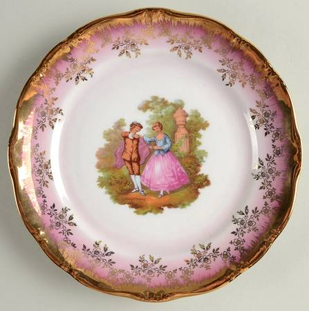 KU2 Red Salad Plate
