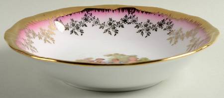 KU2 Red Coupe Soup Bowl