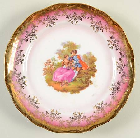 KU2 Red Salad Plate