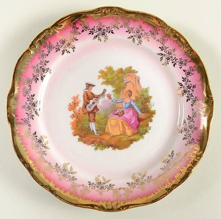 KU2 Red Salad Plate
