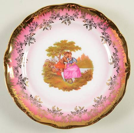 KU2 Red Salad Plate