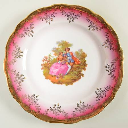 KU2 Red Dinner Plate