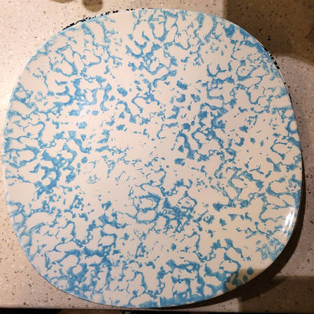Ebonette (Sponged) Dinner Plate