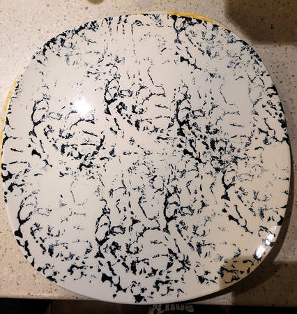 Ebonette (Sponged) Dinner Plate