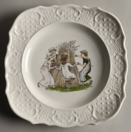 Sun Glo Studios Square Salad Plate