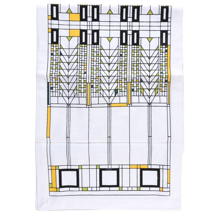 Frank Lloyd Wright 14" X 72" Cloth Table Runner