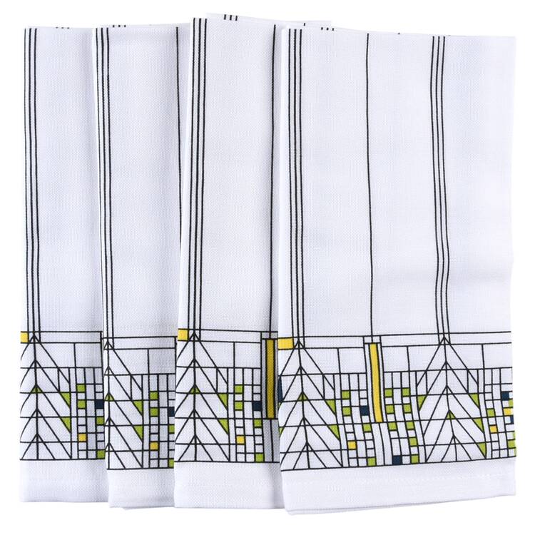 Frank Lloyd Wright Cloth Napkin - Set of 4