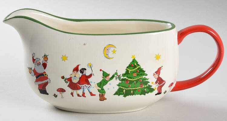 Christmas Collection Gravy Boat