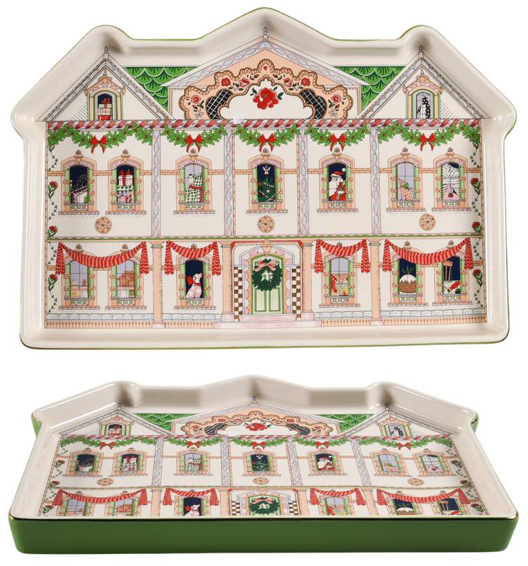 Christmas Collection 11" Figural Platter
