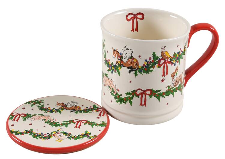 Christmas Collection Mug & Coaster Set