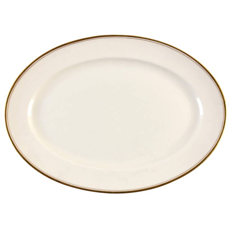 86 11" Oval Serving Platter