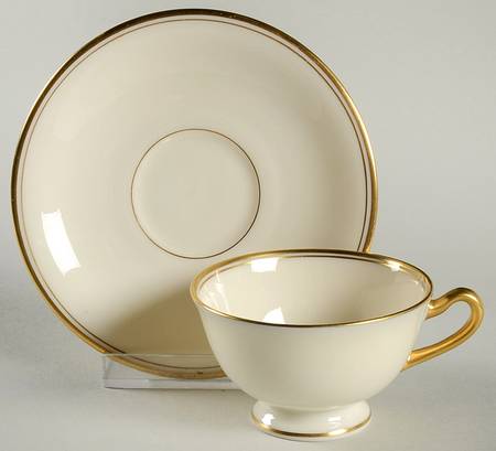 86 Footed Demitasse Cup & Saucer Set