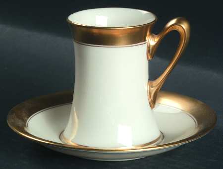 86 1-2 Chocolate Cup & Saucer Set