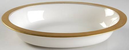 86 1-2 9" Oval Vegetable Bowl