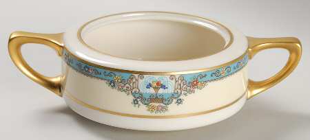 Fountain Ivory Shape 1691 Sugar Bowl No Lid