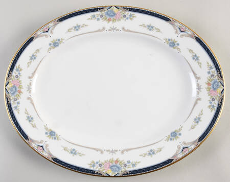 Abigail 13" Oval Serving Platter by Lenox
