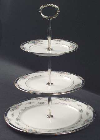 Abigail 13 7/8"-14 1/4" 3-Tiered Serving Tray(DP,SP,BB) HC