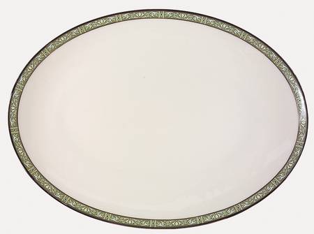 Adrienne 17" Oval Serving Platter by Lenox
