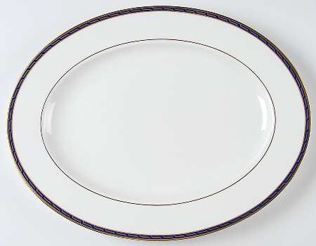 Aegean Cobalt 16" Oval Serving Platter