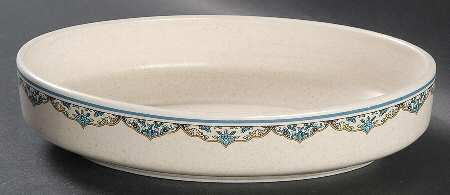 Alhambra 9" Oval Vegetable Bowl
