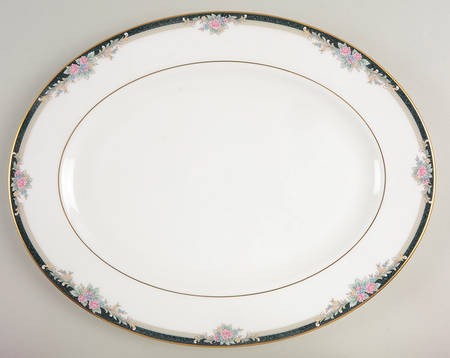 Alyssa 13" Oval Serving Platter