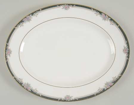 Alyssa 13" Oval Serving Platter