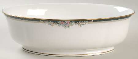 Alyssa 9" Oval Vegetable Bowl
