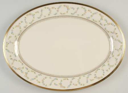 Amanda 16" Oval Serving Platter