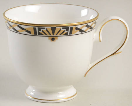 American Deco Footed Cup