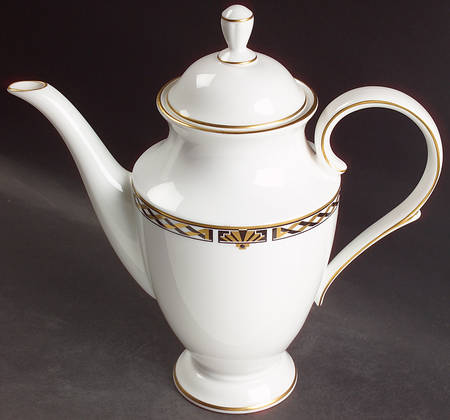 American Deco Coffee Pot & Lid