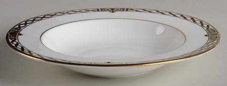 American Deco Rim Soup Bowl