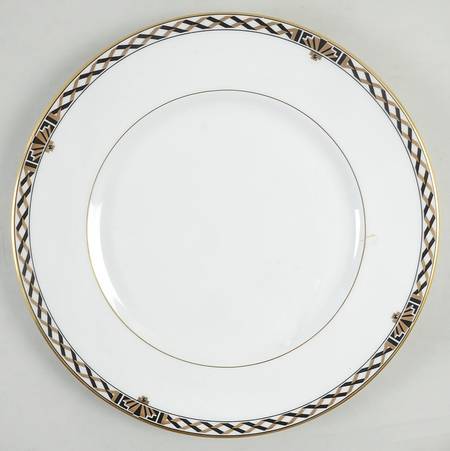 American Deco Dinner Plate