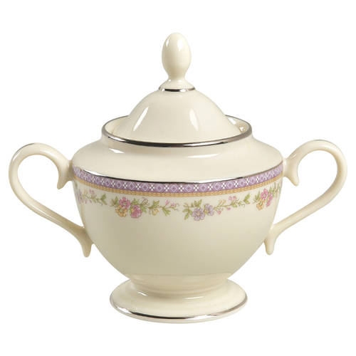 Amethyst Sugar Bowl & Lid