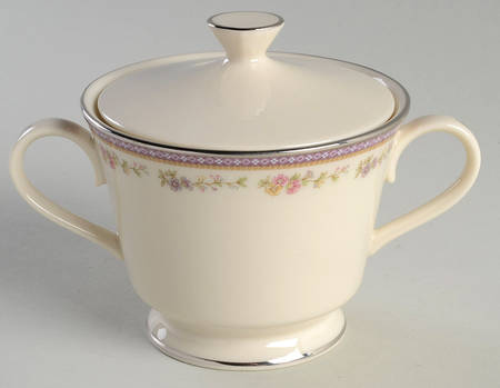 Amethyst Sugar Bowl & Lid