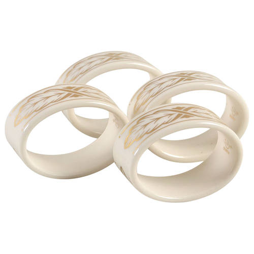 Ambassador Gold Napkin Ring - Set of 4