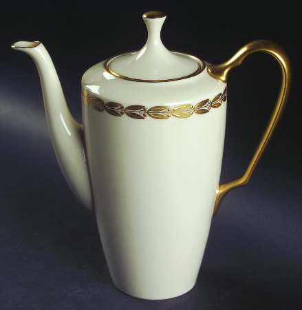 Antoinette Ivory Coffee Pot & Lid